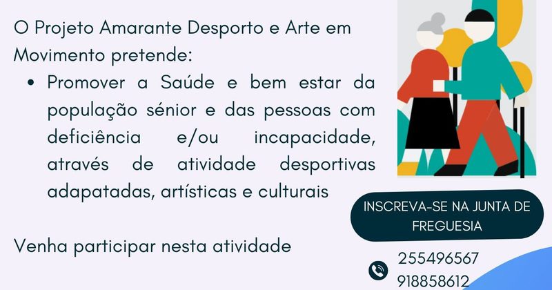 Desporto e Arte em Movimento